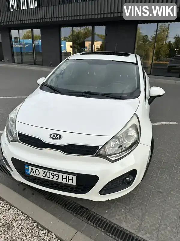 Kia Rio 2012, фото з оголошення 2 з 19, VIN KNADN515AD6787911