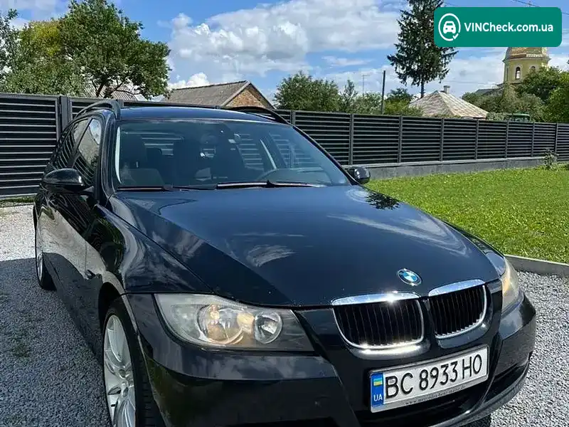 BMW 3 Series 2007, фото з оголошення 2 з 20, VIN WBAVU11030K013521