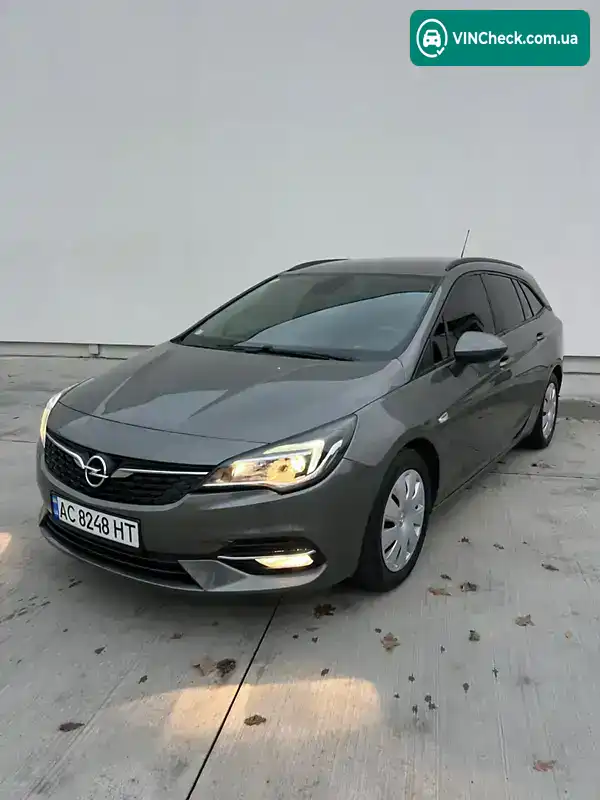 Opel Astra 2020, фото з оголошення 1 з 20, VIN W0VBD8EV2L8024053