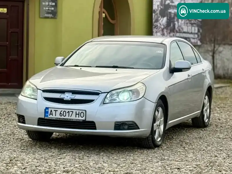 Chevrolet Epica 2007, фото з оголошення 1 з 20, VIN KL1LA69LE7B063969