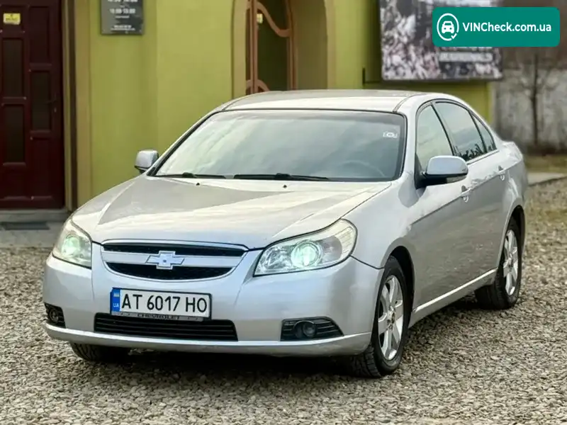 Chevrolet Epica 2007, фото з оголошення 2 з 20, VIN KL1LA69LE7B063969