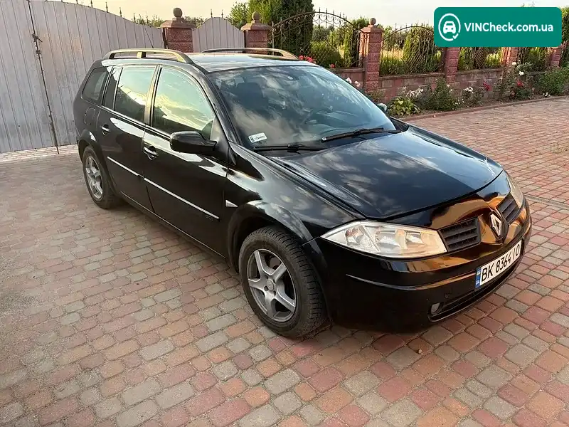 Renault Megane 2003, фото з оголошення 1 з 10, VIN VF1KMRF0529839226