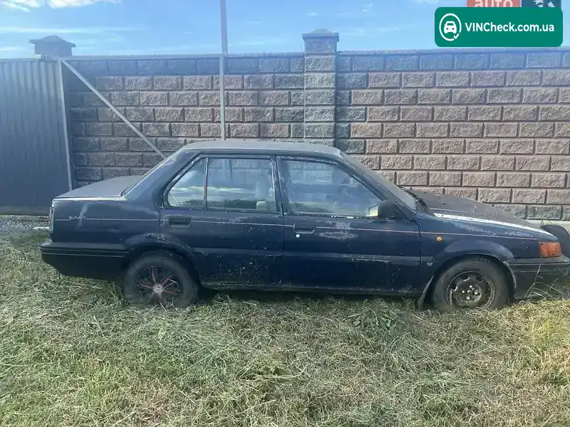Nissan Sunny 1990, фото з оголошення 1 з 5, VIN JN100GN13U0508512