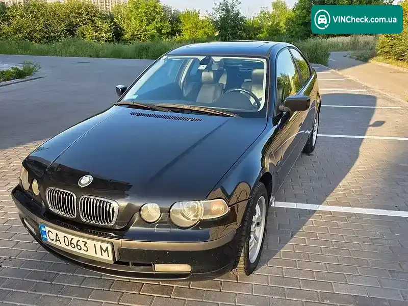 BMW 3 Series 2001, фото з оголошення 1 з 10, VIN WBAAT51070FT55958