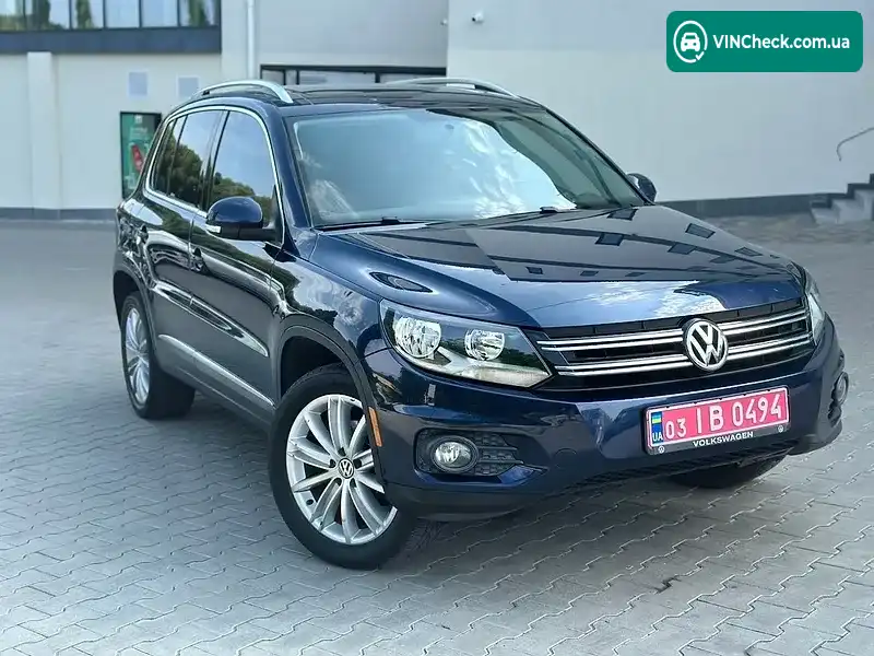 Volkswagen Tiguan 2013, фото з оголошення 1 з 20, VIN WVGAV3AX6DW570554