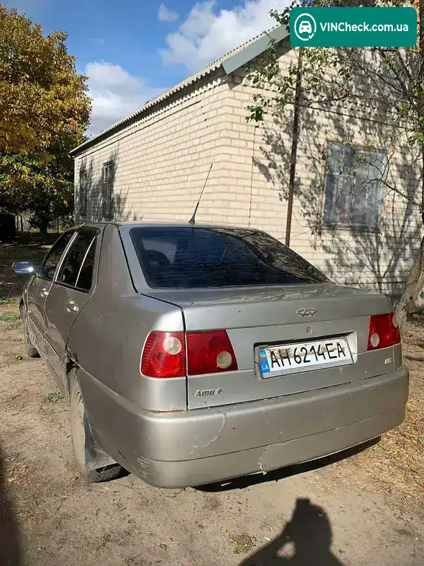 Chery Amulet 2008, фото з оголошення 2 з 10, VIN Y6DDA11B38D080523