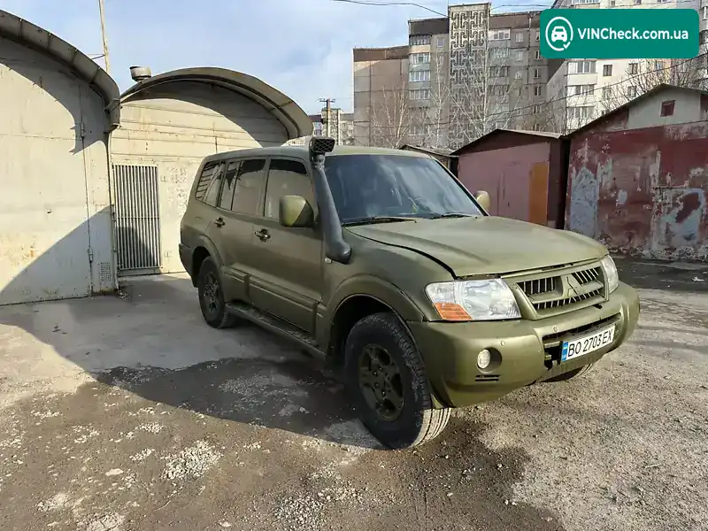Mitsubishi Pajero 2004, фото з оголошення 1 з 10, VIN JMBLYV78W4J005743