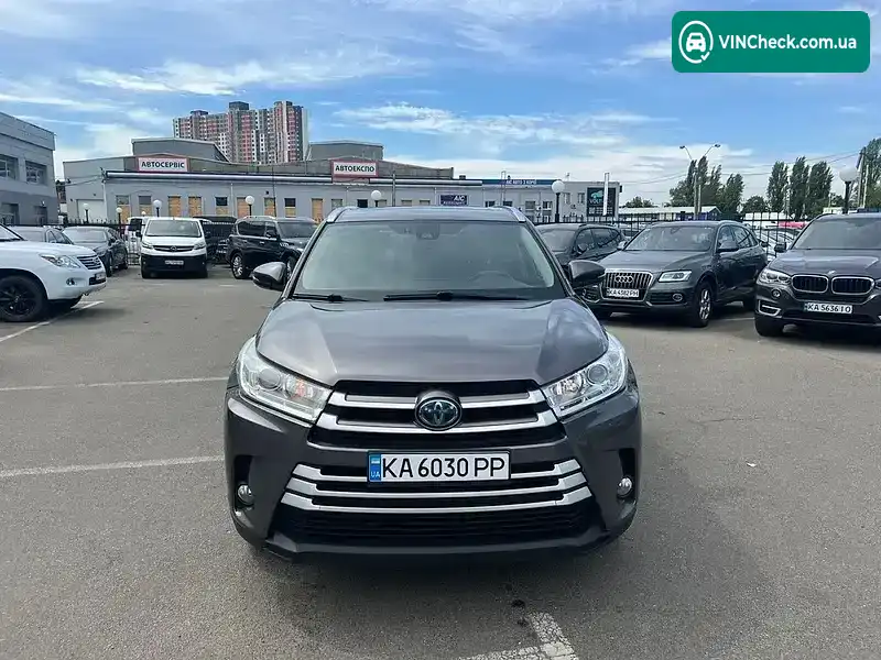 Toyota Highlander 2018, фото з оголошення 2 з 20, VIN 5TDJZRFH8KS563616