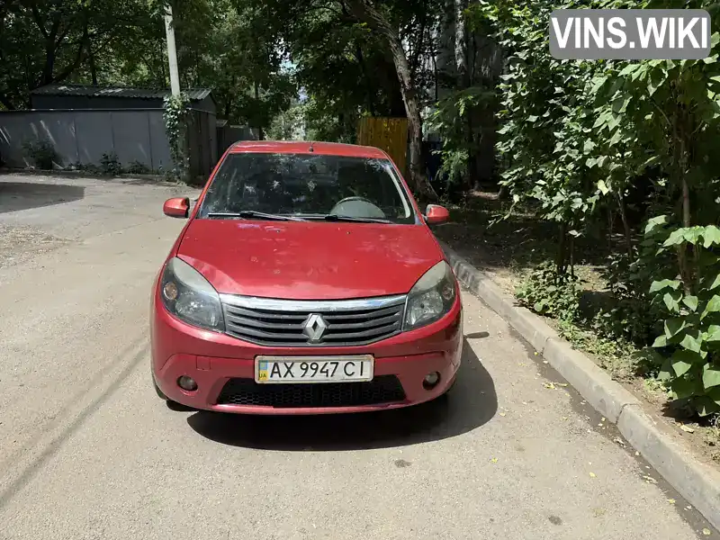Renault Sandero 2011, фото з оголошення 2 з 11, VIN VF1BSRMER45304963