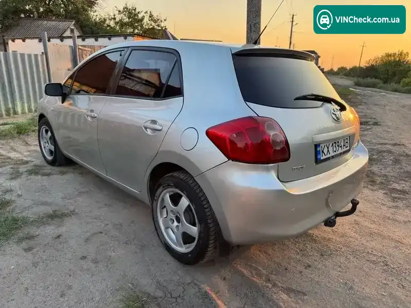 Toyota Auris 2007, фото з оголошення 2 з 7, VIN NMTKV58E20R003565