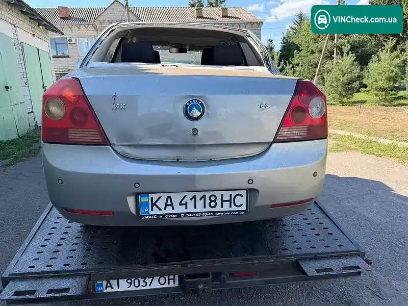 Geely MK 2010, фото з оголошення 2 з 10, VIN Y7WJL7162B0008315