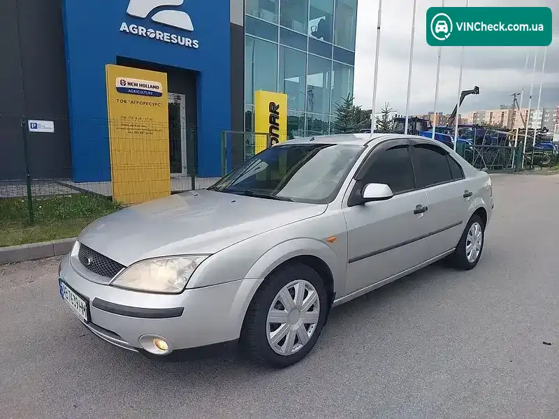 Ford Mondeo 2003, фото з оголошення 1 з 20, VIN WF05XXGBB53C61788
