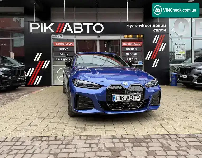 BMW i4 2022, фото з оголошення 1 з 21, VIN WBY33AW00PFP23418