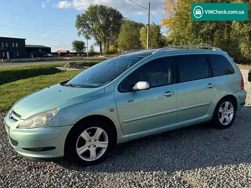 Peugeot 307 2002, фото з оголошення 2 з 20, VIN VF33HNFUB82448611