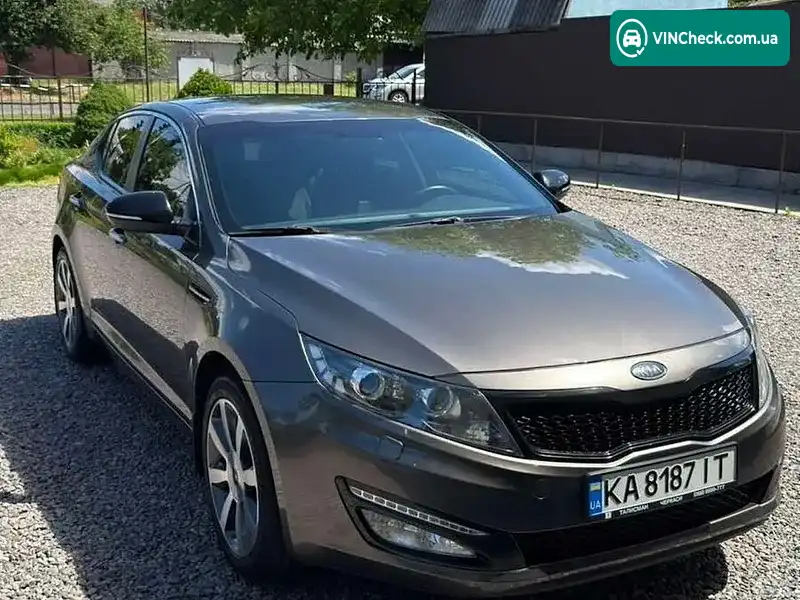 Kia Optima 2012, фото з оголошення 2 з 7, VIN KNAGN411BC5250149