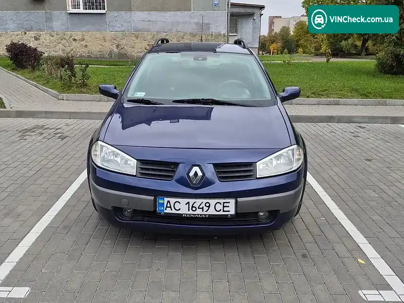 Renault Megane 2004, фото з оголошення 2 з 17, VIN VF1KMRG0631684965