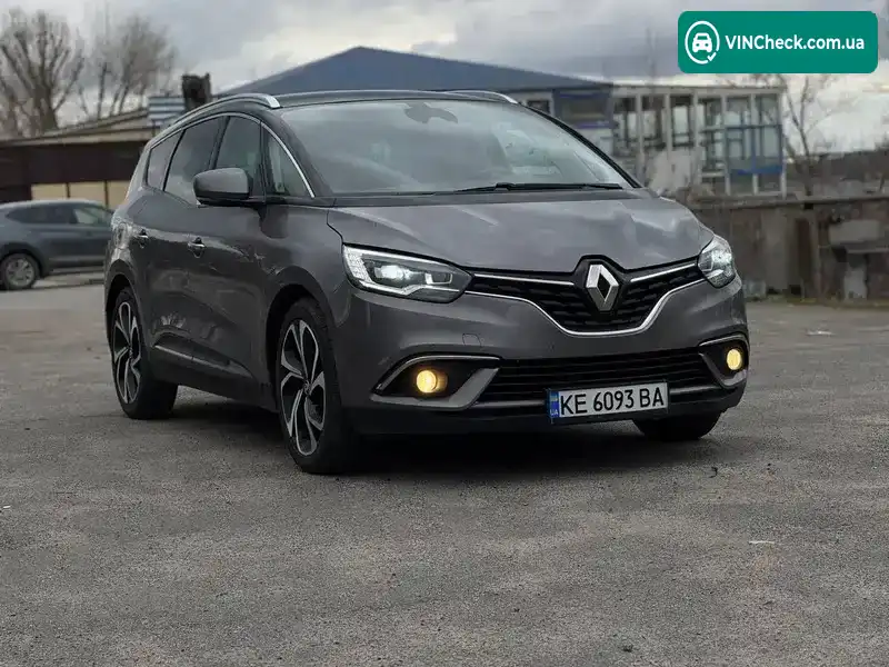 Renault Scenic 2017, фото з оголошення 1 з 21, VIN VF1RFA00959030644