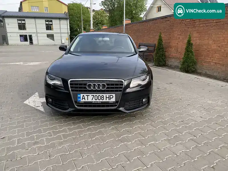 Audi A4 2009, фото з оголошення 2 з 20, VIN WAUZZZ8K2AA050995