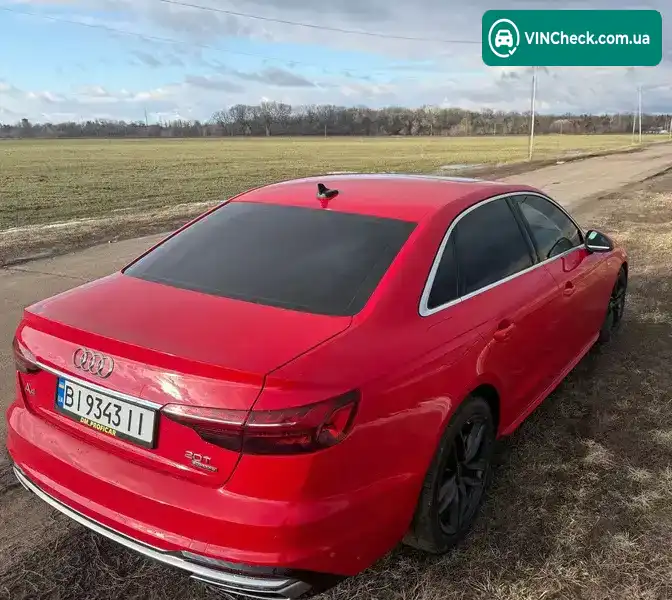 Audi A4 2022, фото з оголошення 2 з 15, VIN WAUEAAF46PN002185