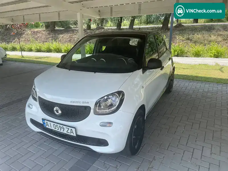 Smart Forfour 2017, фото з оголошення 1 з 20, VIN WME4530911Y165861