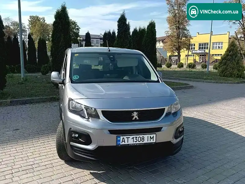 Peugeot Rifter 2020, фото з оголошення 1 з 20, VIN VR3ECYHYCLN518099
