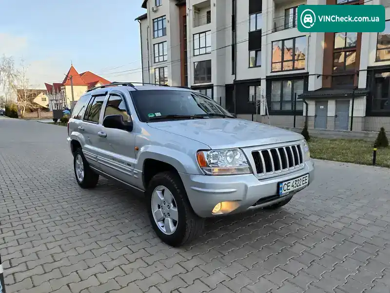 Jeep Grand Cherokee 2003, фото з оголошення 1 з 20, VIN 1J8G2E8A14Y106248