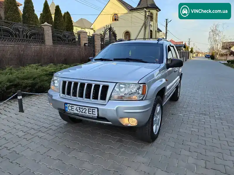 Jeep Grand Cherokee 2003, фото з оголошення 2 з 20, VIN 1J8G2E8A14Y106248