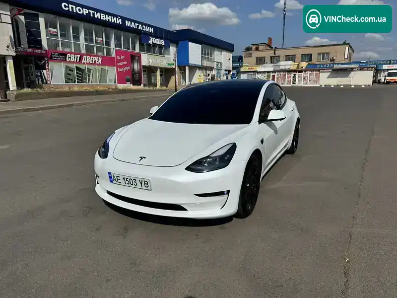 Tesla Model 3 2022, фото з оголошення 1 з 21, VIN 5YJ3E1EC7NF254000