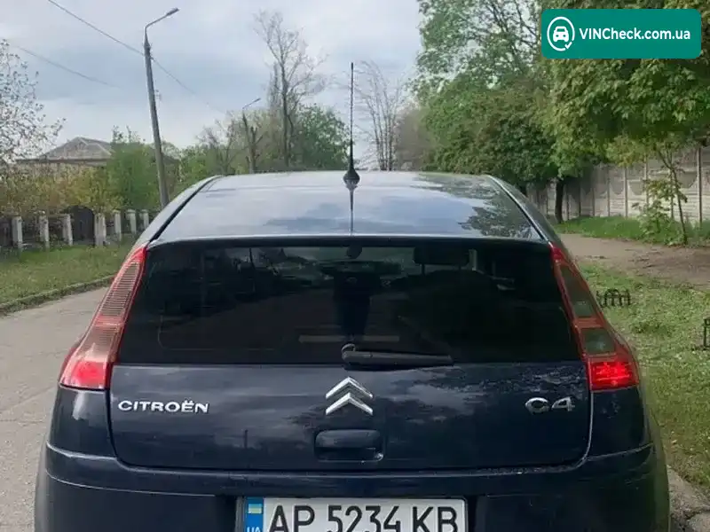 Citroen C4 2007, фото з оголошення 2 з 14, VIN VF7LANFUC74597471