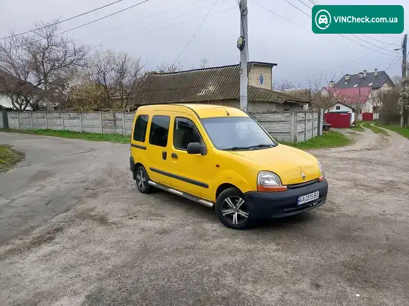 Renault Kangoo 2000, фото з оголошення 1 з 20, VIN VF1FC0DAF23032989