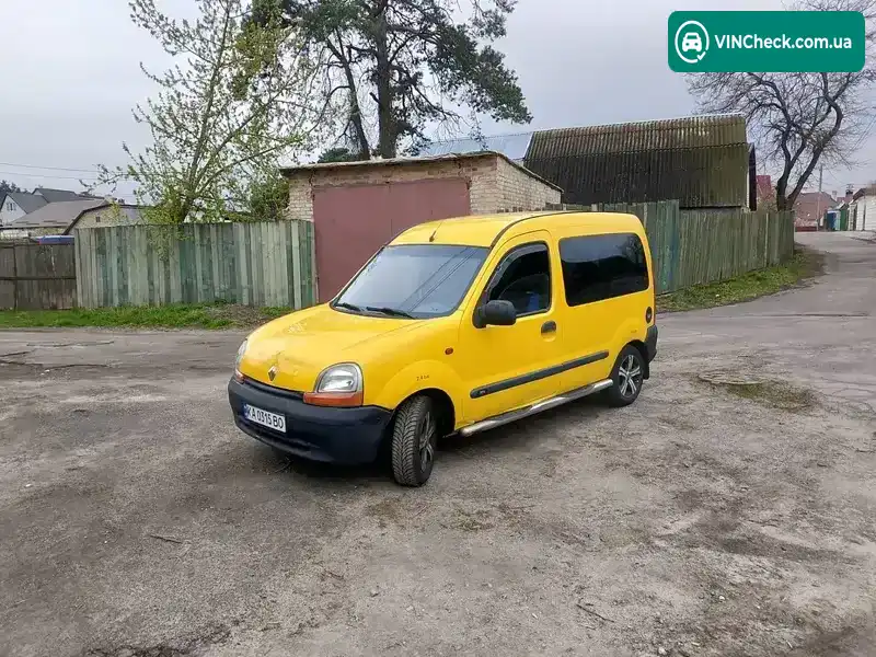 Renault Kangoo 2000, фото з оголошення 2 з 20, VIN VF1FC0DAF23032989