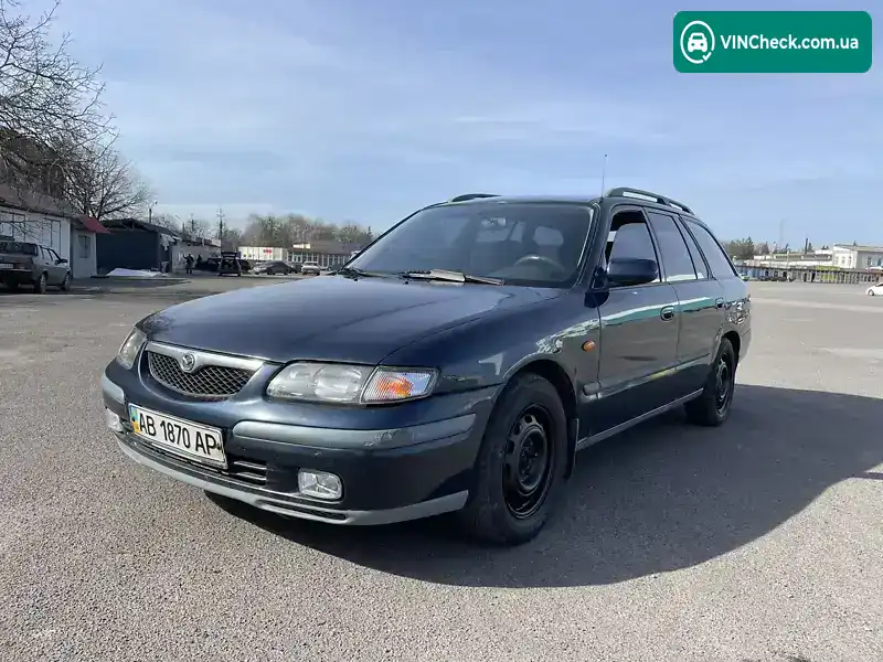 Mazda 626 1998, фото з оголошення 1 з 17, VIN JMZGW19F201101386