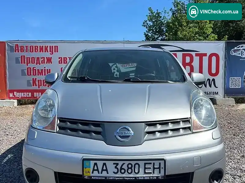 Nissan Note 2007, фото з оголошення 2 з 21, VIN SJNFAAE11U1224780