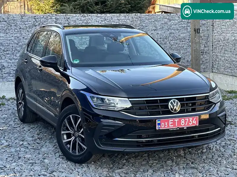 Volkswagen Tiguan 2021, фото з оголошення 2 з 20, VIN WVGZZZ5NZMW073827
