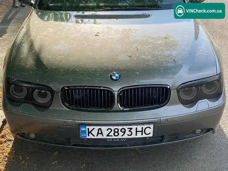 BMW 7 Series 2004, фото з оголошення 2 з 11, VIN WBAGM21080DR58483