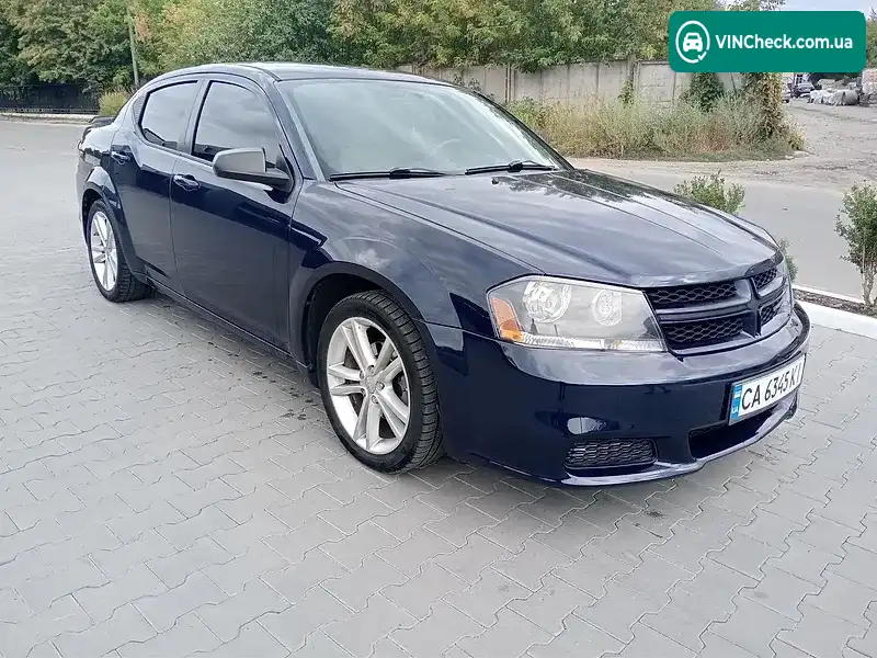 Dodge Avenger 2014, фото з оголошення 1 з 8, VIN 1C3CDZAB4EN228703