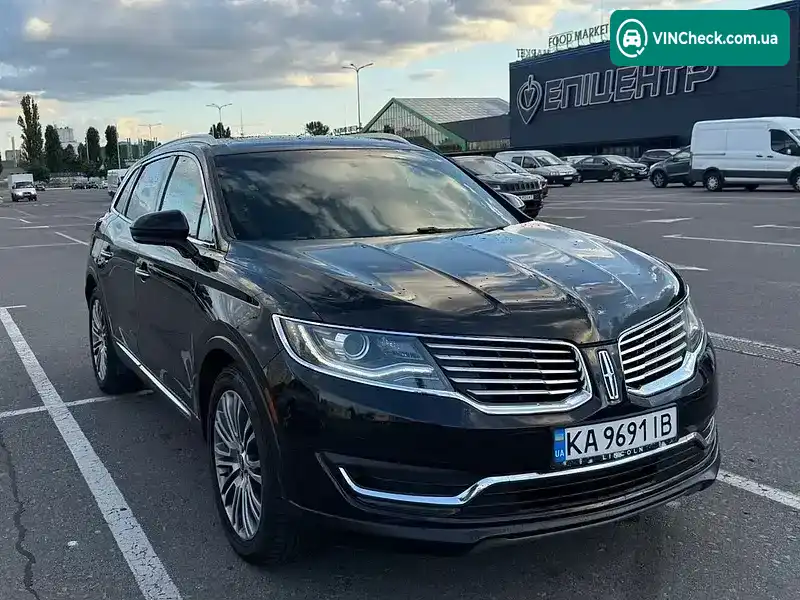 Lincoln MKX 2016, фото з оголошення 2 з 10, VIN 2LMPJ6LP0HBL12790
