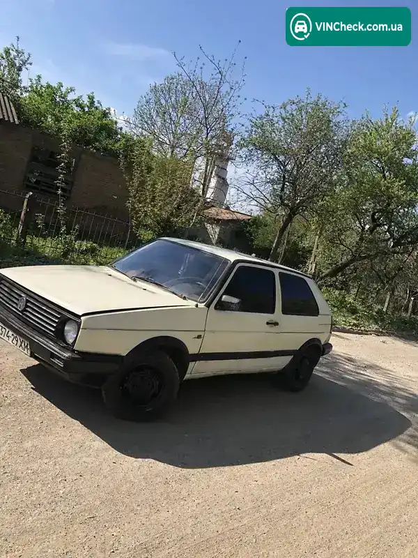 Volkswagen Golf 1988, фото з оголошення 1 з 6, VIN WVWZZZ1GZKW033647