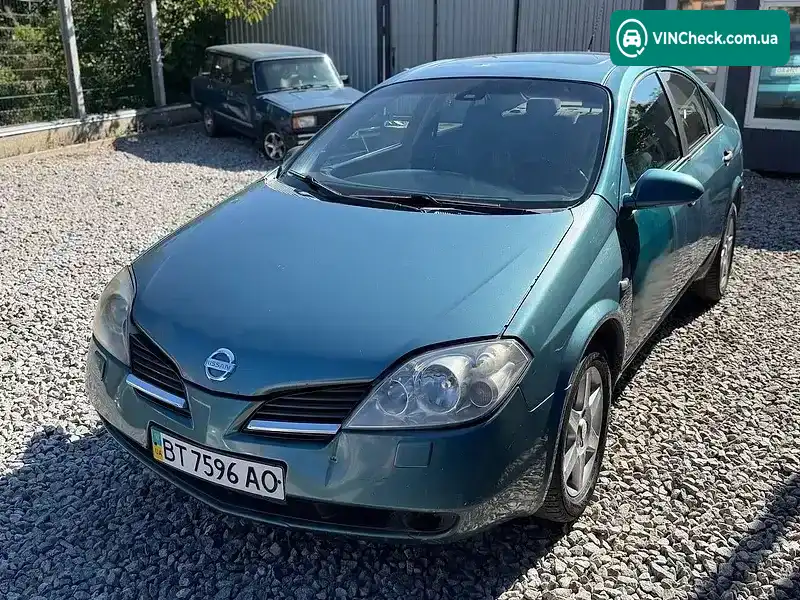 Nissan Primera 2002, фото з оголошення 1 з 7, VIN SJNBBAP12U0045192
