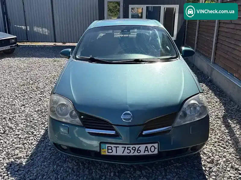 Nissan Primera 2002, фото з оголошення 2 з 7, VIN SJNBBAP12U0045192