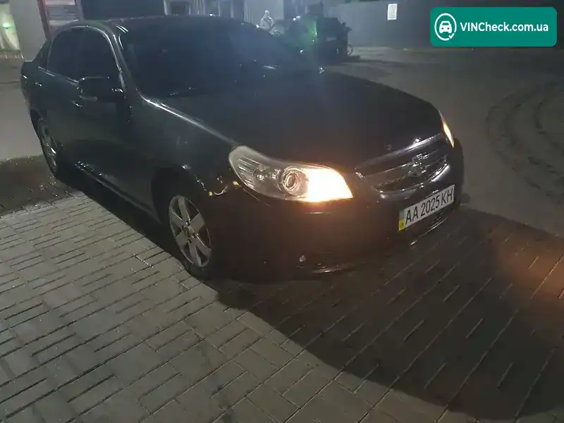 Chevrolet Epica 2007, фото з оголошення 1 з 19, VIN Y6DLF69KE7B091647