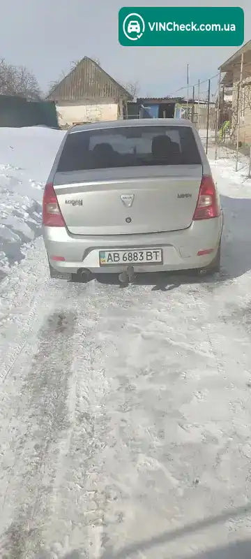 Dacia Logan 2008, фото з оголошення 2 з 3, VIN UU1LSDABH40507990