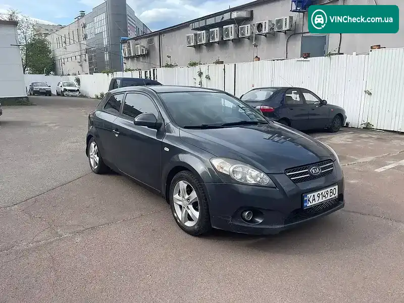 Kia Ceed 2008, фото з оголошення 1 з 12, VIN Y6LFF23228L006885