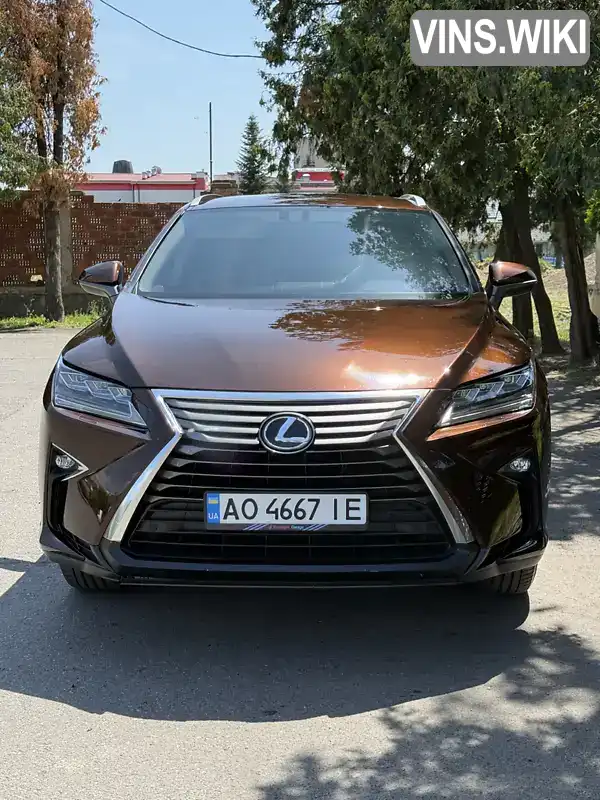 Lexus RX 2016, фото з оголошення 1 з 15, VIN JTJBAMCA502015287