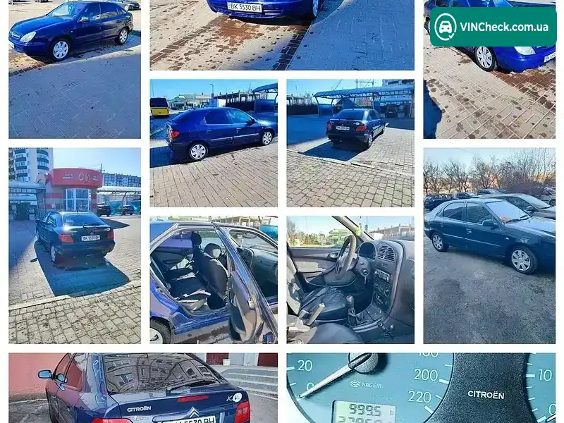 Citroen Xsara 2001, фото з оголошення, VIN VF7N1KFWB73123599