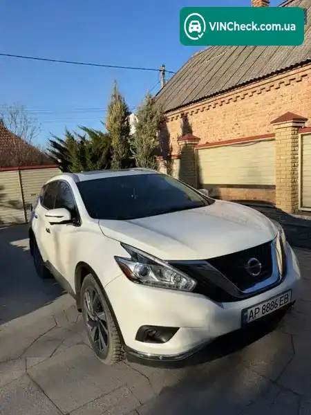 Nissan Murano 2017, фото з оголошення 1 з 13, VIN 5N1AZ2MG1HN148262