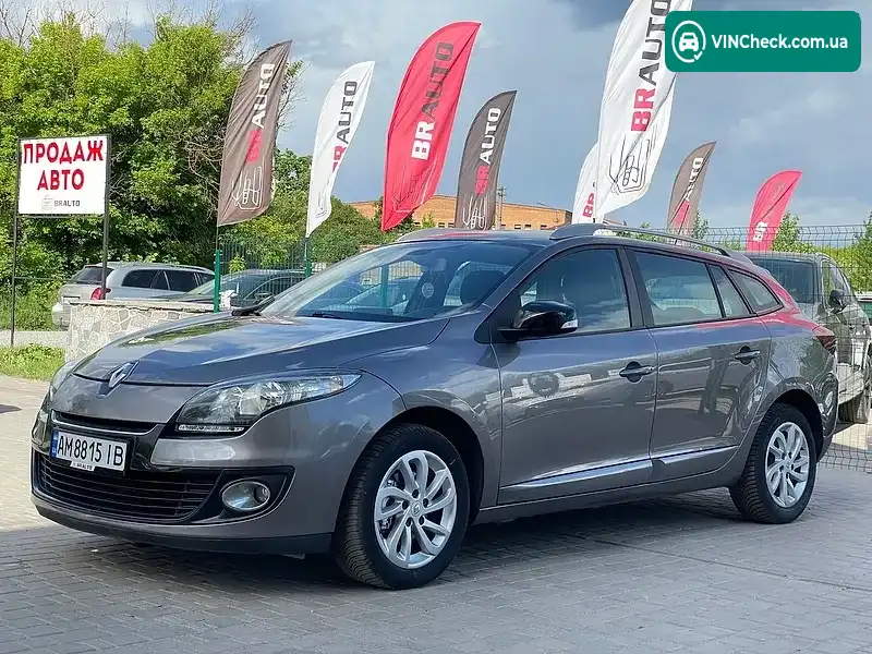 Renault Megane 2012, фото з оголошення 1 з 20, VIN VF1KZ1A0747437209
