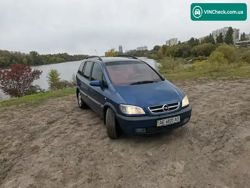 Opel Zafira 2001, фото з оголошення 2 з 7, VIN W0L0TGF7522019704