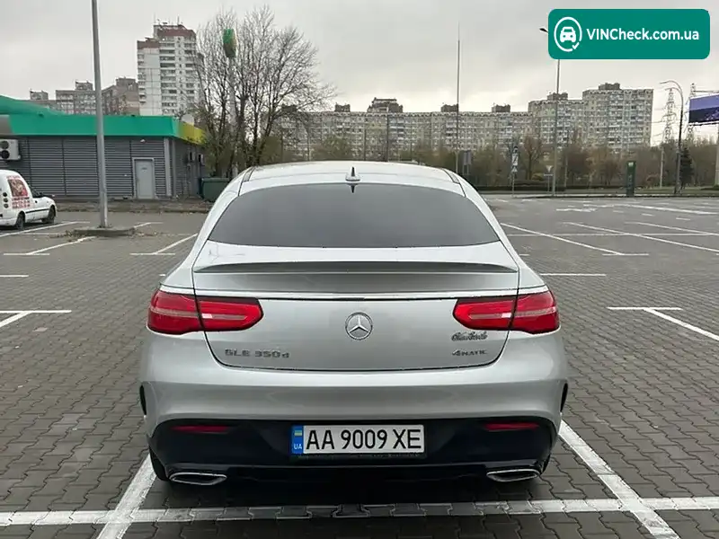 Mercedes-Benz GLE-Class 2019, фото з оголошення 2 з 8, VIN WDC2923241A146854