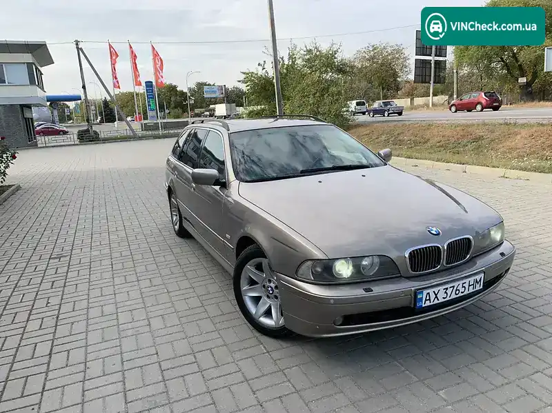 BMW 5 Series 2003, фото з оголошення 2 з 20, VIN WBADP01060GX14585